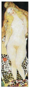 Poster: Klimt: Adamo ed Eva - cm 40x120