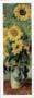 Poster: Monet: Bouquet de soleils - cm35x100