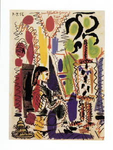 Poster: Picasso: L'atelier de Cannes - cm 60x80