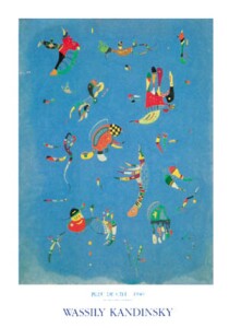 Poster: Kandinsky: Bleu de Ciel - cm 24x30