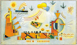 Poster: Kandinsky: Dolce evento - cm 90x60