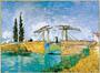 Poster: Van Gogh: Il ponte - cm 80x60