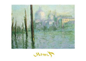 Poster: Monet: Canal Grande - cm 70x50