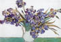 Poster: Van Gogh: Iris nel vaso - cm 70x50
