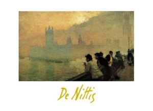 Poster: De Nittis: Westminster - cm 30x24