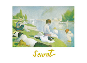 Poster: Seurat: Les Baigneurs - cm 50x70