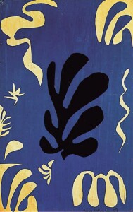 Poster: Matisse: Composition Bleu - cm 70x100