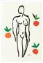 Poster: Matisse: Nu aux Oranges - cm 60x80