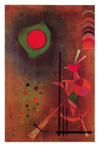 Poster: Kandinsky: Aufleuchten - cm 70x100
