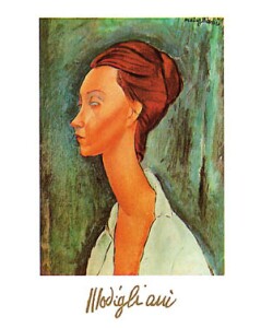 Poster: Modigliani: Ritratto - cm 24x30