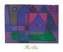 Poster: Klee: Cameretta a Venezia - cm 80x60