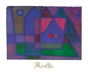 Poster: Klee: Cameretta a Venezia - cm 80x60