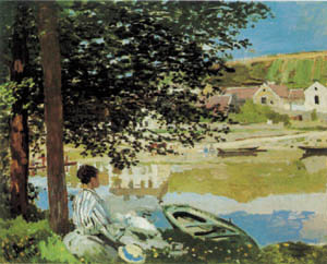 Poster: Monet: La Seine a Bannecourt - cm 50x70