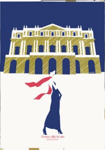 Poster: Dalla Costa: La Scala - cm 50x70
