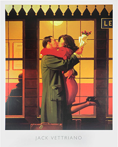 Poster: Vettriano: Back Where You Belong - cm 40x50