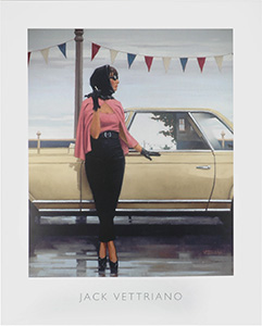 Poster: Vettriano: Suddenly One Summer - cm 40x50