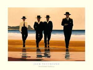 Poster: Vettriano: The Billy Boys - cm 80x60