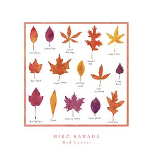 Poster: Kawada: Red Leaves - cm 40x40