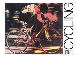 Poster: Renbaum: Cycling - cm 91x68
