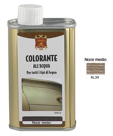 Colore per legno 250 ml - Noce medio