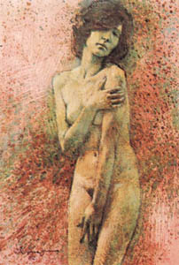 Stampa: Carcupino: Nudo - cm 35x50