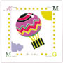 Stampa: Serie Baby Alphabet: Pallone - cm 30x30