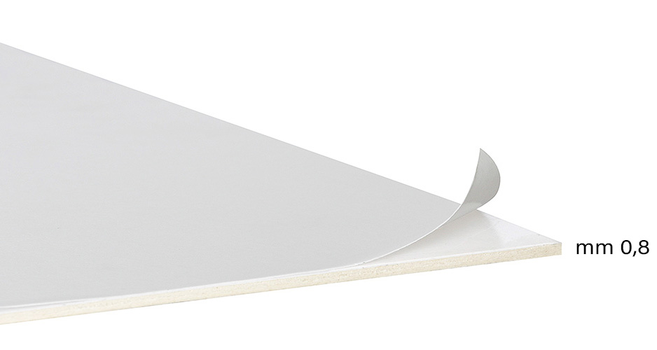 Cartone autoadesivo - spessore mm 0,8 - cm 60x80