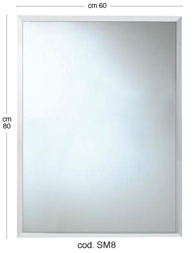 Specchi molati cm 60x80 - spessore mm 4
