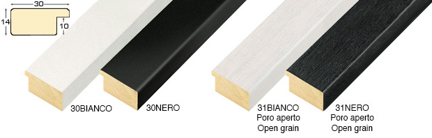 g41a030w - Battente basso Bianco Nero Grigio