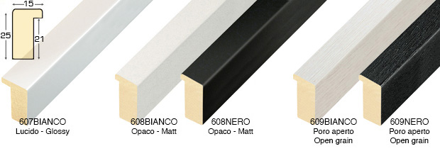 g49a608w - Battente alto Piatte Bianco Nero