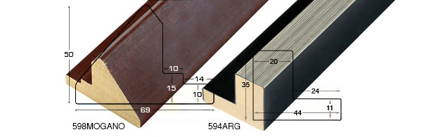 g52a598 - Aste a L Aste Alluminio