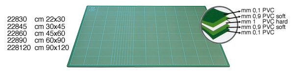 Supporto di taglio tipo verde - cm 22x30