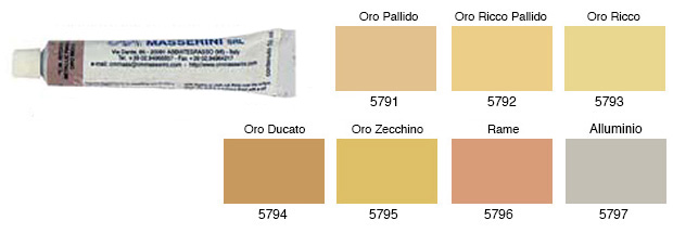 Crema a dorare - Tubetto 30 da 30 ml - Oro pallido 