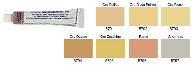 Crema a dorare - Tubetto ml 30 - Oro pallido 