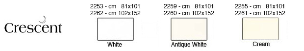 Cartoni Museum Crescent mm 1,5 - White - cm 81x101