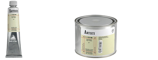 Olio Maimeri Artisti 200 ml - 018 Bianco titanio