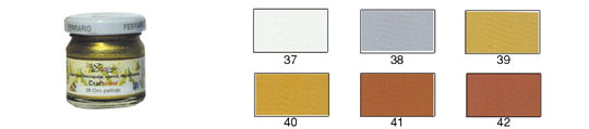 Colori Craft Color metallici 40 ml - Oro pallido