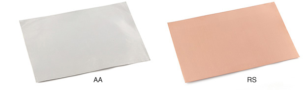 Lastrine allum.anodizzato per sbalzo - cm 10x15