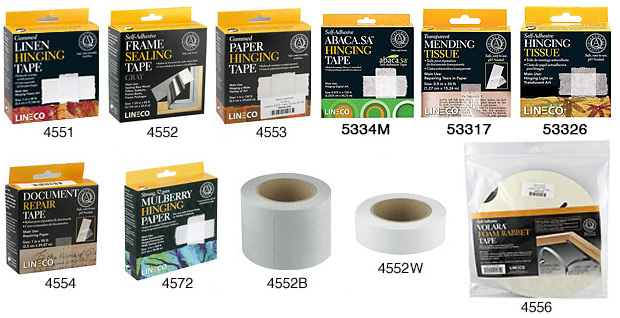 Nastro di tessuto gommato acid-free - mm 25x45 metri