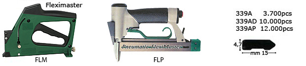 Fissatrice manuale Fleximaster per freccette flessibili