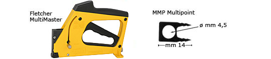 Fissatrice MultiMaster della Fletcher per lamelle Multipoint