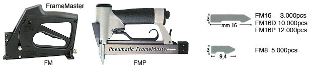 Fissatrice per freccette rigide Frame Master