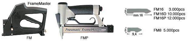 Fissatrice Frame Master per freccette rigide