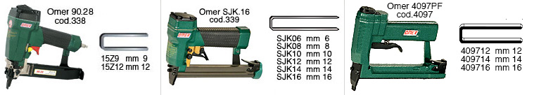 Punti tipo 90 mm 18 - Scatola da 5.000 punti