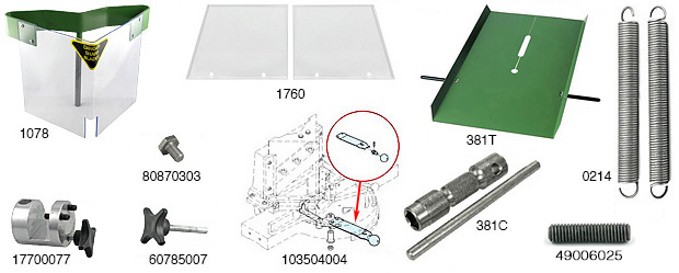 Schermo di sicurezza per ghigliottina Morso F