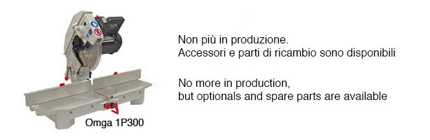 Coppia piani diagrammati per Omga 1P300