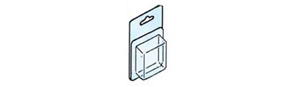 Blister vuoti per espositore mm 90x65x30 - Conf.50 pz