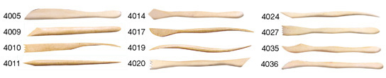 Stecche legno per modellare da 20 cm - modello n.5