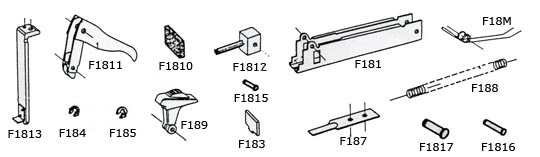 Parte ricambio: 42156 - Carica molla per F18P - F15P