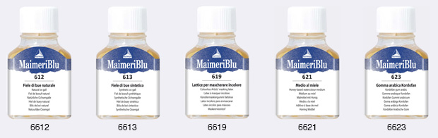 Fiele di bue naturale, dona lucentezza al dipinto - ml 75